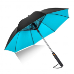 P&auml;ikesevari koos ventilaatori uduga, kaasaskantav ventilaator UPF 50+ p&auml;ikese jaoks, jahutusvihmavari, suvejahuti &otilde;ues rannas, akutoitel