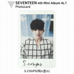 Seventeen 4. minialbum Al1 ametlik fotokaart Jeonghan Mingyu Hoshi Joshua S.Coups #1