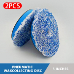 SEAMETAL 2tk Autovahatamine Poleerimisv&auml;rv Care Buff Pads Mikrokiudvaha aplikaatori puhastusvahend 3 inch 2PCS