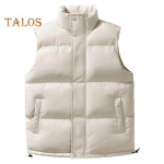 Meeste vestiga mantel, krae, varrukateta lukuga suletav taskutega vest. Disain, reguleeritav &auml;&auml;ris, &uuml;hev&auml;rviline vest L must