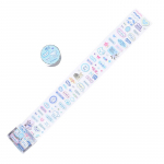 1 tk armas multikas Graffiti loomad Washi lint DIY scrapbooking ajakirjandus Dekoratiivtarvikud Kpop Idol fotokaardi dekoratiivkleebised