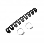 4-taktilise mootorratta v&auml;ljalaske summuti toru jalakaitse kuumakaitse kate, gaasigaasile vastupidav MC 450F Husqvarna FC 450 350 punane