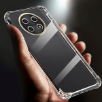 Paksendatud turvapadja p&otilde;rutuskindel l&auml;bipaistev pehme TPU telefoni&uuml;mbris Huawei nova Y91 &uuml;mbrisele 4G l&auml;bipaistev tagakaas 6,95 STG-LX1 &uuml;mbristele For Huawei nova Y91 puhas