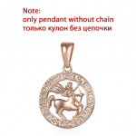 Trendsmax 12 T&auml;htkuju T&auml;htkuju Ripatsid Kaelakeed Naistele Meestele 585 Rose Gold Meeste ehted Mood S&uuml;nnip&auml;evakingitused GPM16