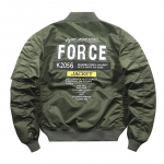 Tikitud jope Pluss puuvillane Air Force Ma1 Pilot Jacket Meeste lennujope M