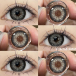 1 paar 14,5 mm suure l&auml;bim&otilde;&otilde;duga v&auml;rvilised kontaktl&auml;&auml;tsed Suured silmad mustad kontaktl&auml;&auml;tsed silmadele Pruunid l&auml;&auml;tsed Kosmeetilised kontaktl&auml;&auml;tsed