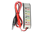 12V aku ja generaatori tester, krokodillklemmi ja sondiga 1