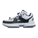 Li Ning All City 5 Noorte Korvpallijalatsid Libisemiskindlad L&ouml;&ouml;ke Summutavad Kulumiskindlad Madalad Laste tossud Valge Must YKBR078-1 33 black
