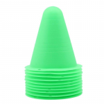 10 tk v&auml;rviline uisumarker, koonused, rull-jalgpall, rula treeningvarustus, m&auml;rgistustassi marker One Size roosa