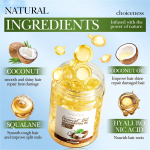 Nourishing Coconut Oil Hair Essential Oil Coconut Oil Nourishing Smooth Hair Essential Oil Capsule siluv palsam 1Pc 30capsules kuld