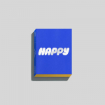 JIN (BTS) - Jini esimene sooloalbum Happy (Weverse Albums ver.) 1PCS