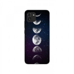 Coque Maniacase pour Samsung Galaxy A03 lune phase nuit etoile