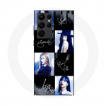 Coque Maniacase pour Samsung Galaxy S23 Ultra blackpink signature photo