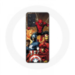 Coque Maniacase pour Samsung Galaxy A32 4G Avengers invaders Anciens soldats