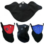 1Pc Masque Protecteur Unisexe Hiver Bandana V&eacute;lo Tour de Cou Moto Col Roul&eacute; Sport ja Plein Air Coupe-vent Polaire Chaud Rouge