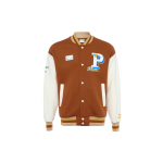 Puma v&auml;rviplokkide kirjamustriga vabaaja &uuml;henupuline jakk Unisex jakk Pruun 625797-81 S