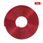 2/5/10M autoukse servakaitse ribad m&uuml;ra isolatsioon kroomitud tihendusribad auto ukse kummist tihendiriba heliisolatsiooni uksekaitse 5M