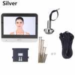 HD 1080P 4,3-tolline juhtmevaba visuaalne uksepilukaamera &ouml;ise PIR-iga, wifi juhtmevaba turvakaitse, nutikas kodu kahesuunalise k&otilde;nega