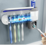 Antibakteriaalne UV-hambaharja hoidik, automaatne hambapasta dosaator, steriliseerige vannitoa tarvikud EU Plug