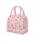 V&auml;rviline isoleeritud suure mahutavusega l&otilde;unakott alumiiniumfooliumiga paksendatud toidu-puuviljakotti isoleeritud l&otilde;una- ja s&auml;ilituskottidega