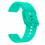Silikoonist kellarihm Garmin Vivomove 3S/Garminmove 3S v&auml;listingimustes kasutatavate kergete tarvikute jaoks Garmin Venu 2S 3S 18 mm kellarihma jaoks For Garmin Venu 3S sinakas