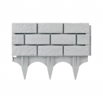 PP aiapaneel piireteks vaiadega Lillepeenra piire Tugev muru haljastuseks 17,3x12,6 tolli Dekoratiivne hall