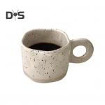 Keraamiline kohvikruus 280 ml ainulaadne ebaregulaarne kuumakindel mitmek&uuml;lgne joogimahuti, kulumiskindel Latte tee piimaarmastaja kruus kodukontori baarile lilla