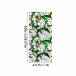 Kahepoolne Vikerkaare Disain Staatiline Akna Privaatsuskile V&auml;rviline Vitraaž Akna Kile Privaatsuseks P&auml;ikese Blokeerimine Aknad 43x100cm