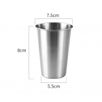 Kvaliteetne tassi&otilde;lle trofee 240-500 ml joogikruus kuldne k&otilde;rgus 8cm -12cm h&otilde;bedased roostevabast terasest teetassid S&otilde;brad