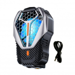 Mobiiltelefoni jahuti klamber RGB valguse m&auml;ngupadjahoidja alus Radiaator vaigistatud ventilaator madala m&uuml;ratasemega kiire jahutusega telefoni radiaator m&auml;ngimine