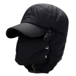 Talvine soe tuulekindel m&uuml;ts Mehed Naiste Lei Feng Cap karusnahast k&otilde;rvaklapi m&uuml;tsid mustad suusam&uuml;tsid must