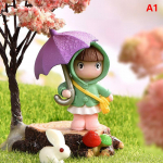 Armsad vihmavarjud paarile auto sisekujundus tegevusfiguurid Auto tahavaatepeegli armatuurlaua kaunistused autotarvikutele