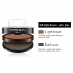GECOMO Double-layer two-color lazy seal eyebrow powder waterproof and sweat-proof beginner eyebrow drawing