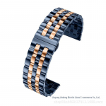 Nutikas roostevabast terasest rihm Samsungi kelladele, Huawei GT3-le ja Apple Watchile &ndash; viie helmega disain. Samsung Huawei 22mm