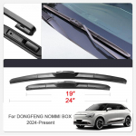 2 TK Auto Klaasipuhasti Kummist Laba DONGFENG AEOLUS HUGE 580 A30 EVOLUTE i-SPACE Forthing Friday Thunder T5 EVO NOMM