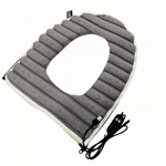 USB-k&uuml;ttega tualett-istmekate Universaalne pehme tualettmatt Majapidamispesu Pesumasinas pestav WC-matti Vannitoa padjakatted Tarvikud hall