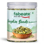 Fabeato r&ouml;stitud ja soolatud k&otilde;rvitsaseemned 250 g &ndash; dieettoit, tervislikud kr&otilde;mpsuvad suupisted &ndash; kiudainerikas supertoit &ndash; ideaalne salatitesse, k&uuml;psetamiseks