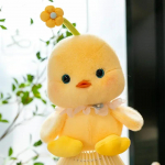 Chicken Plush m&auml;nguasi V&auml;ike kollane kananuku kingitus Pehme kingitus Pehme pl&uuml;&uuml;sis m&auml;nguasi t&auml;idisega looma Lemmiklooma kaunistus s&uuml;nnip&auml;evaks 30cm kollane
