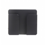 1 tk Seinale paigaldatav korraldaja hoiukarp Kaugjuhtimispuldiga paigaldatav mobiiltelefoni pistikupesa seinahoidik Laadimise multifunktsionaalse hoidiku alus valge