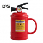 Kohvitassid Keraamiline Teetass Leegikustuti kujuline kaanega kruus Lusikas 400ml Kuumad K&uuml;lmad Joogid Piim Mahl Joogikruus Kontor Kodu Reisikingid kollane