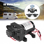 55 PSI 3 gallonit minutis 7,5 amprit 12 V DC RV haagissuvila iseimev veepump 4008101E65 must
