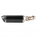 V&auml;ljalaskes&uuml;steemi MidPipe SlipOn summuti koos DB Killer Fitiga Kawasaki Ninja 250R 250 300 Z250 Z300 jaoks