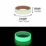 Helendavad kleeplindid, lava hoiatusteip, eemaldatav PVC, pimedas helendav, luminofoorteip, valgushoidla, tarvikud, kaunistused, turvateip 1.5cmx1m