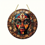 Puidust ainulaadne Aafrika mask kunstilise disainiga &uuml;mmargune puidust silt, sobib uksele, seinale, koju, tuppa, talumajja, t&auml;navale, poodi, garaaži, baari, aeda Wood