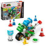 LEGO Super Mario Mario Kart &ndash; Yoshi mootorratas ehitusklots 789 algkool Mario kaubad m&auml;ng 72031 blue