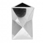 304 roostevabast terasest vaas Kompaktne Peen k&auml;sit&ouml;&ouml; Rombikujuline disain Kaasaegne laualillevaas