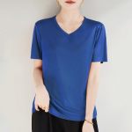 Naiste suves&auml;rk - 50% mooruspuu siidisegu | Kortsuvaba ja UV-kaitsega | Luksuslik kerge pluus XXL