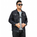 Meeste Suur Suurus Denim Joped Meeste Mood L&otilde;dvad Joped M helesinine v&auml;rv