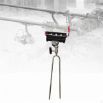 Fishing Rod Rack Plugin Holder Easy to Use Fish Pole Bracket for Bank must