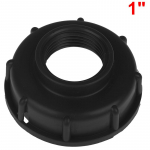Ibc paagi liitmikud S60X6 j&auml;me keermestatud kork 1/2 3/4 1 adapteri pistiku k&uuml;lge 1 inch